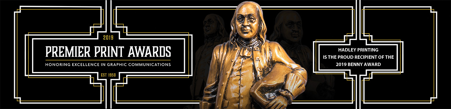 Benny Award Honoring excellence in graphic communications.
