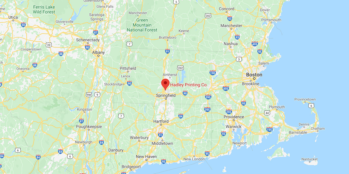 Map to Hadley Prinitng